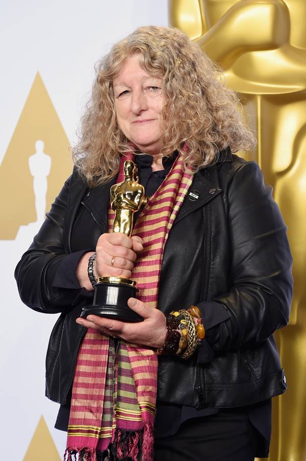 Figurinista Jenny Beavan no Oscar de 2016