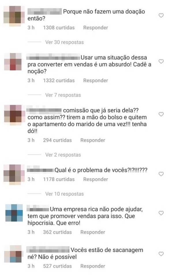 Comentários em post da Farm sobre Kathlen Romeu