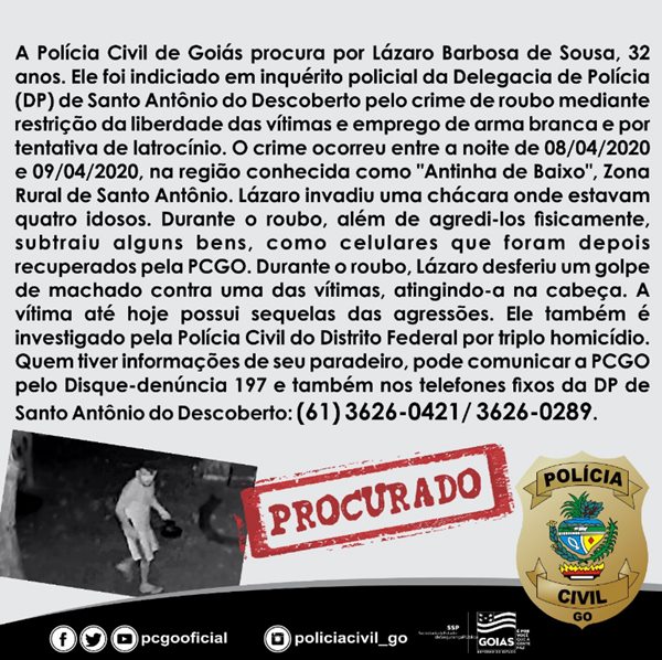 Triplo homicídio no DF