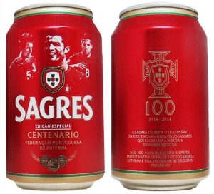 Lata de Cerveja Sagres