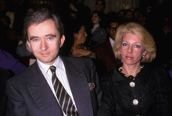 Bernard Arnault e Anne Dewarin 