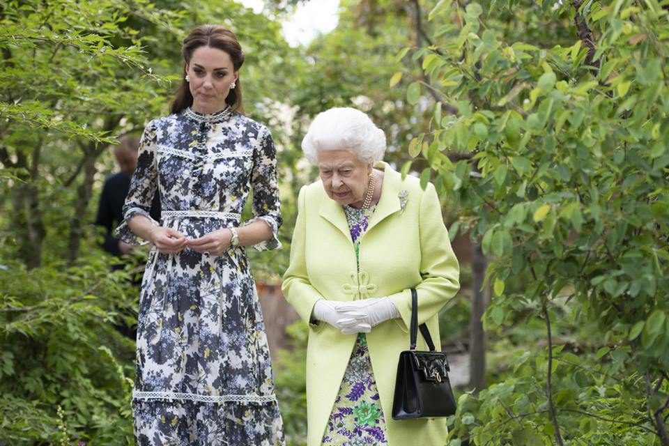 Kate Middleton e rainha Elizabeth