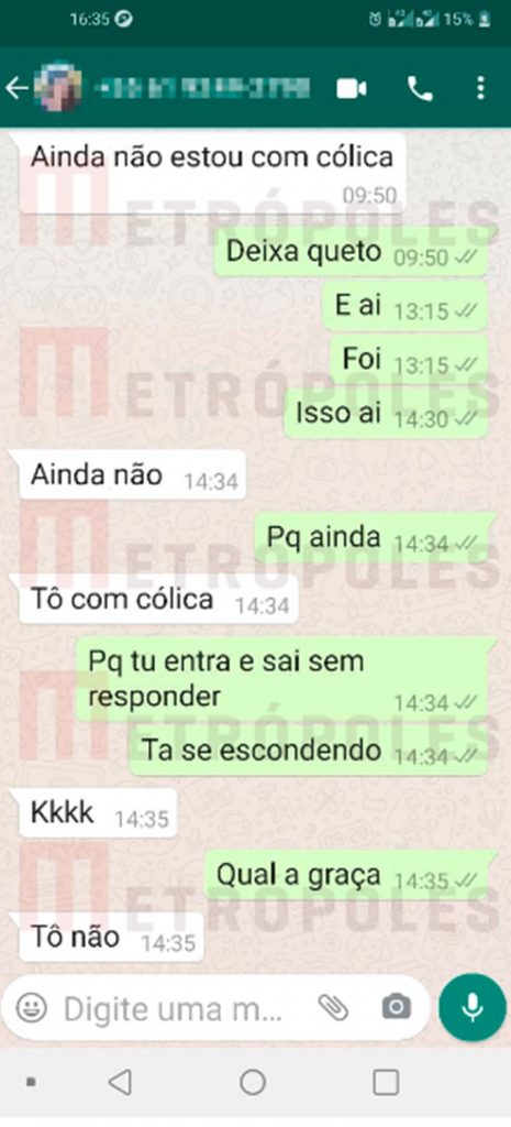 print de WhatsApp