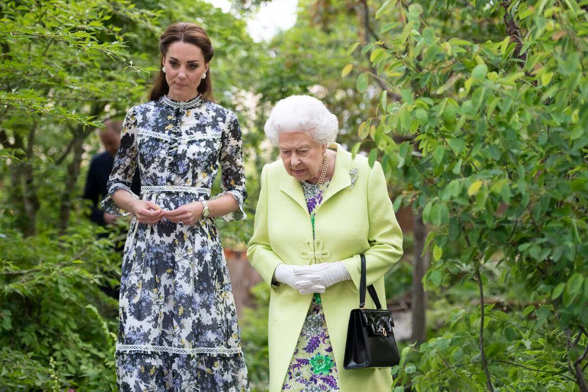 Kate Middleton e rainha Elizabeth