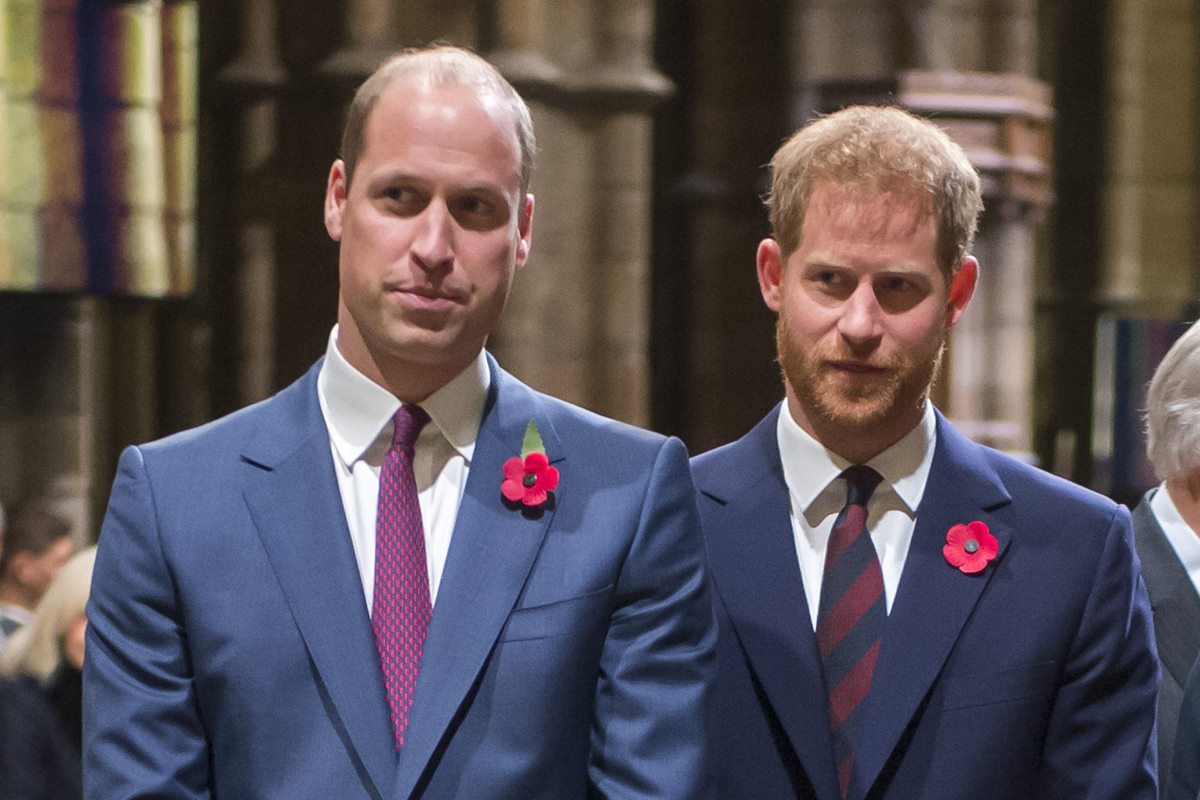 Príncipes William e Harry