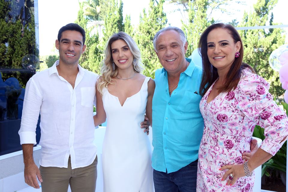 Paulo Renato e Valéria com Paulo e Sylvana Roriz