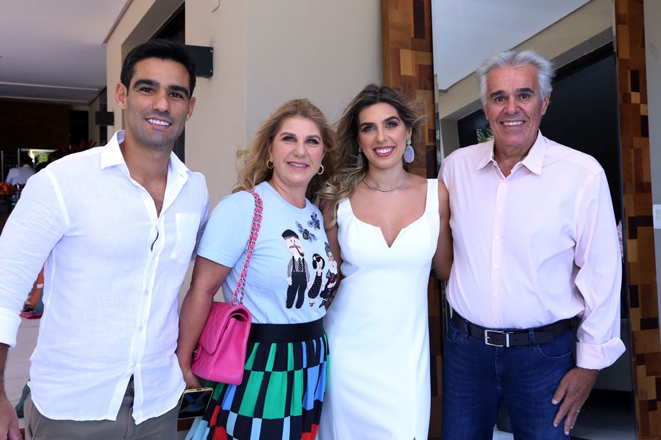 Paulo Renato e Valéria com Claudia Bittar e Luiz Elbel