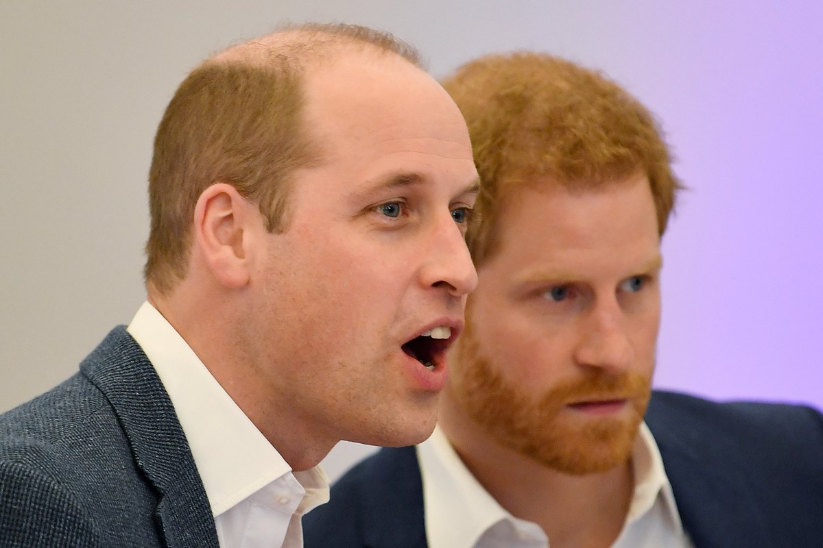 Príncipes William e Harry