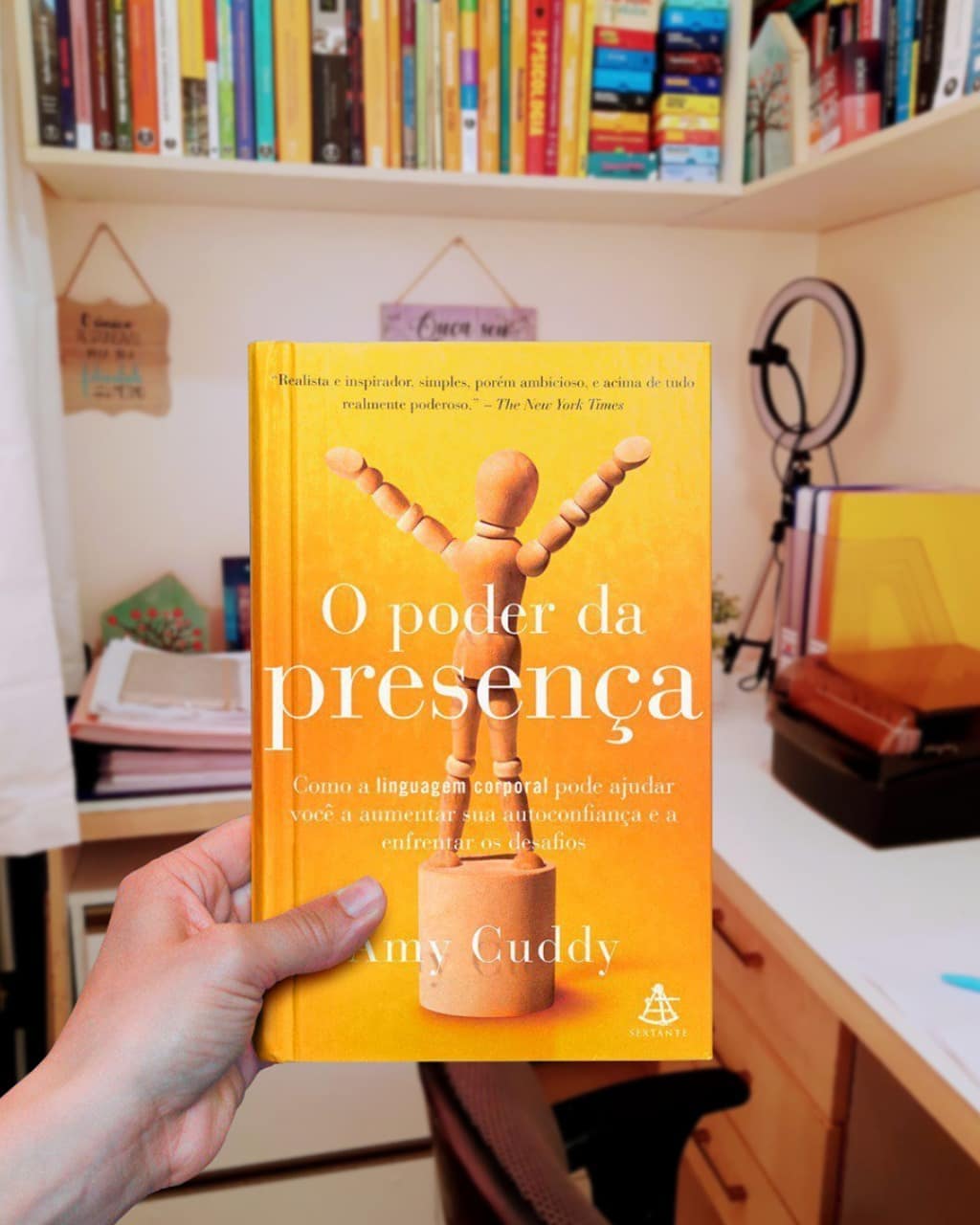 Livro O Poder da Presença, de Amy Cuddy