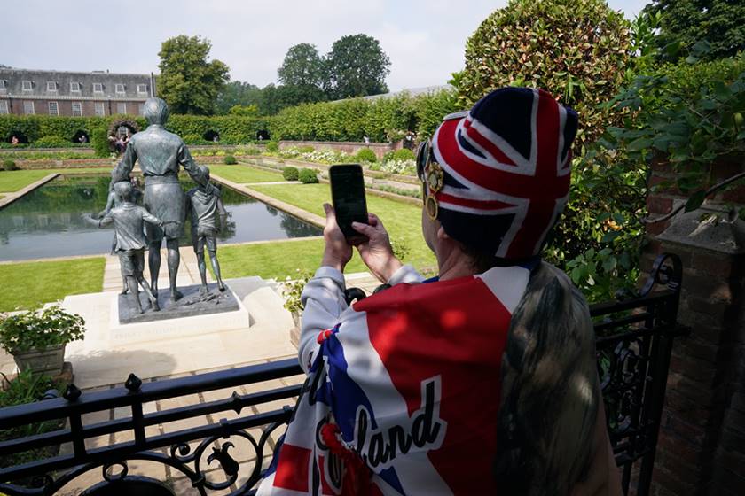 Estátua da princesa Diana