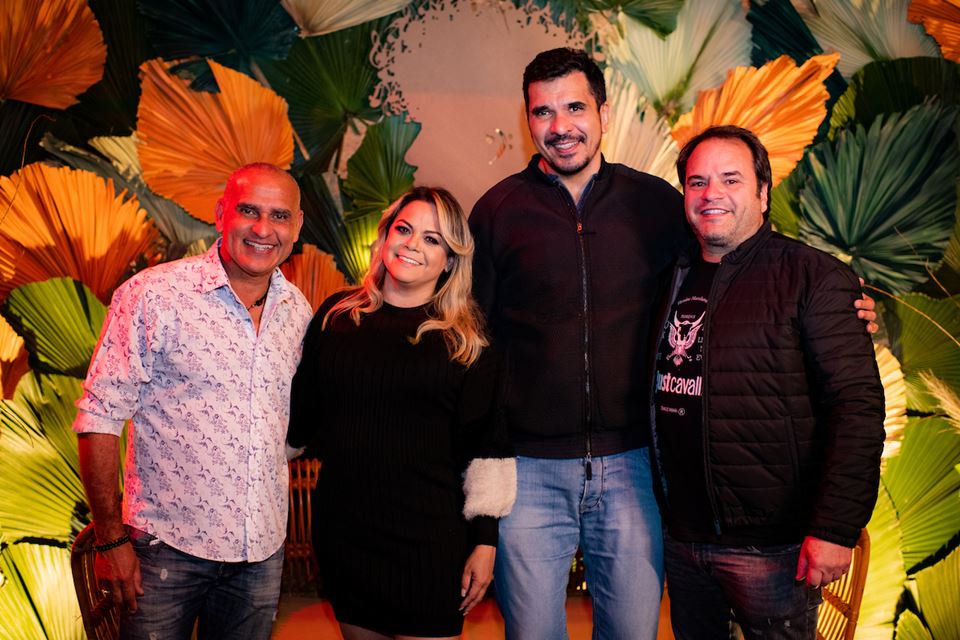 Lino Fructuoso, Ana Carla, Aldo Diniz e Cyro Torres Junior