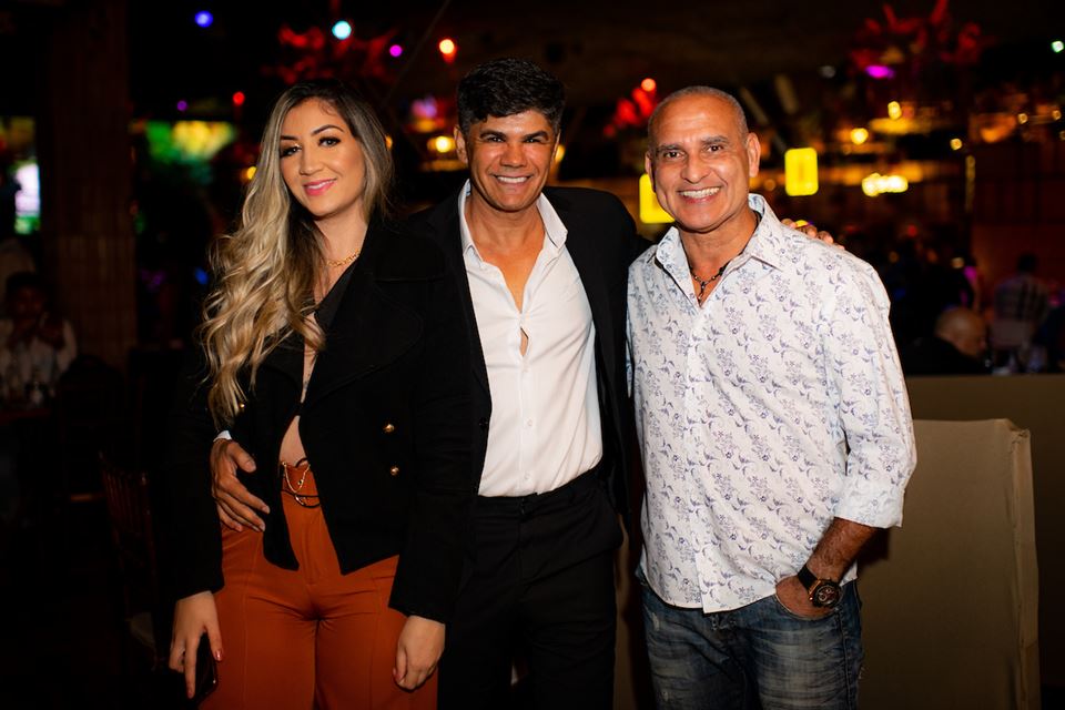 Monique Maciel, Roberto Oliveira e Lino Fructuoso