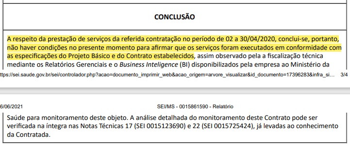 Fiscais desautorizam pagamento de nota fiscal à empresa Topmed