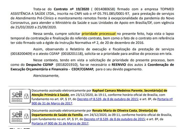 Secretário e diretora cobram celeridade para efetuar pagamento de nota fiscal reprovada por equipe de fiscalização