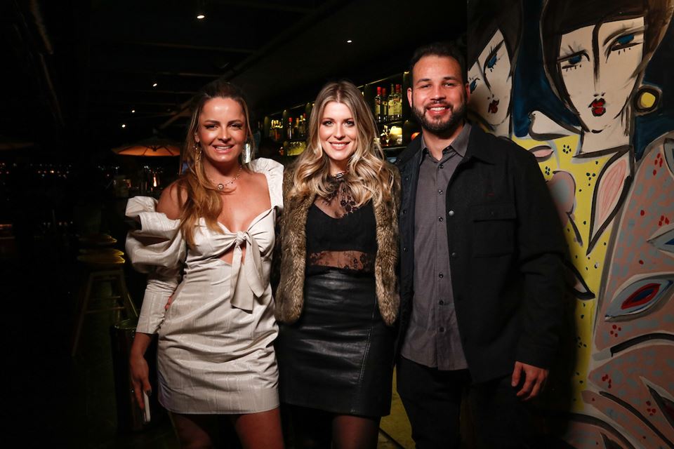 Lorena Leão, Lia Volpato e Paulo Cavalcante