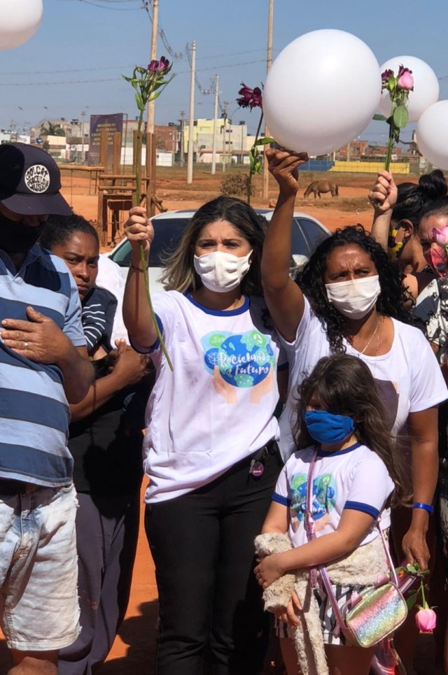 Reciclando o Futuro homenageia vítima de assassinato na Estrutural