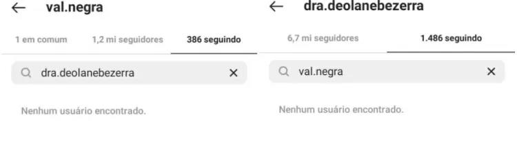 Print do Instagram de Valquíria e Deolane