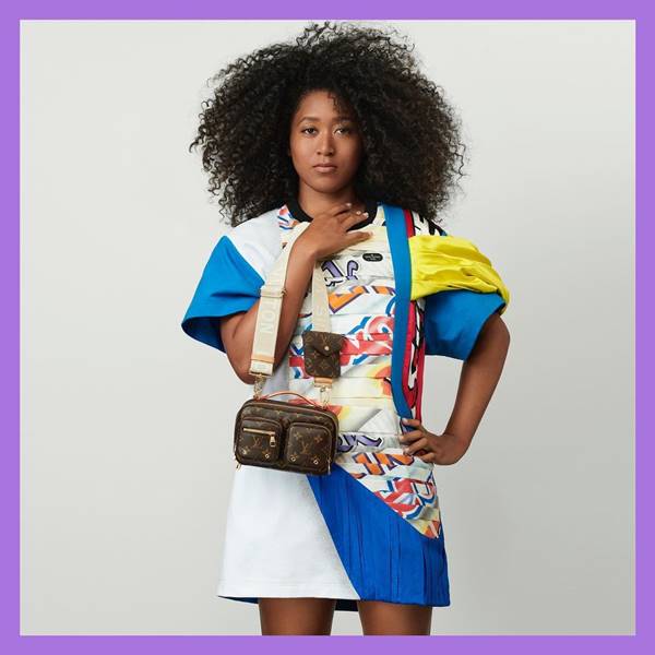 Naomi Osaka na campanha SS21 da Louis Vuitton