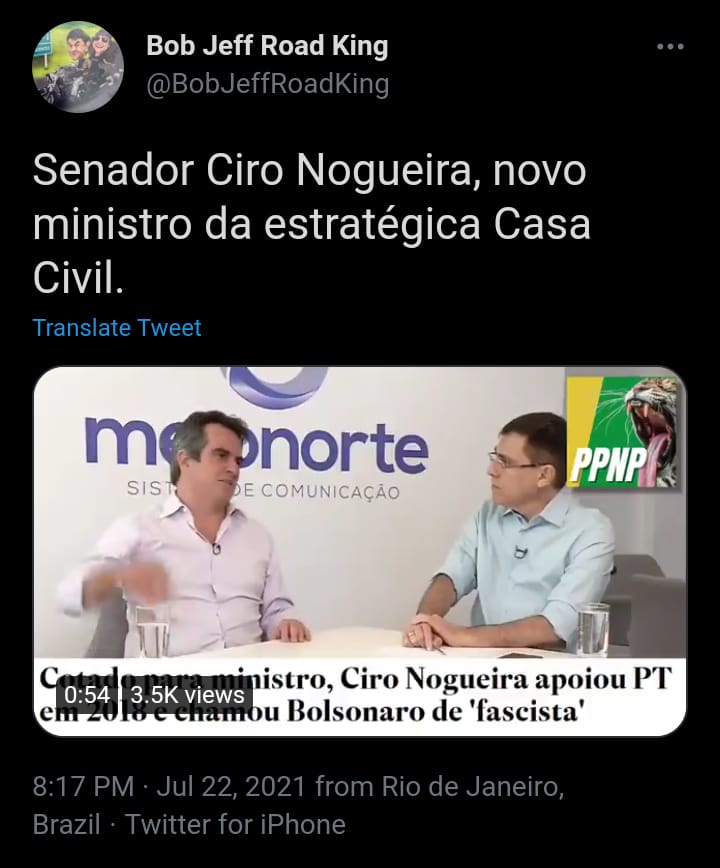 roberto jefferson reclama de ciro nogueira