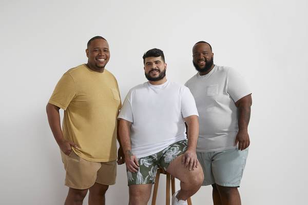 Modelos com peças plus size