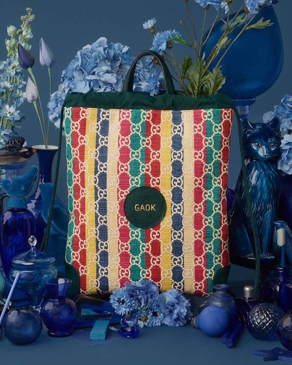 Bolsa estampada da Gucci