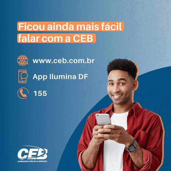 Canais de atendimento da CEB