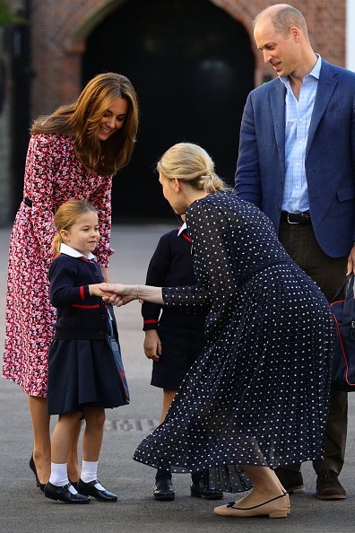 Kake Middleton e princesa Charlotte