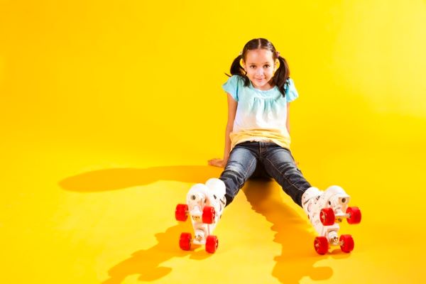 Patins de quatro rodas infantil