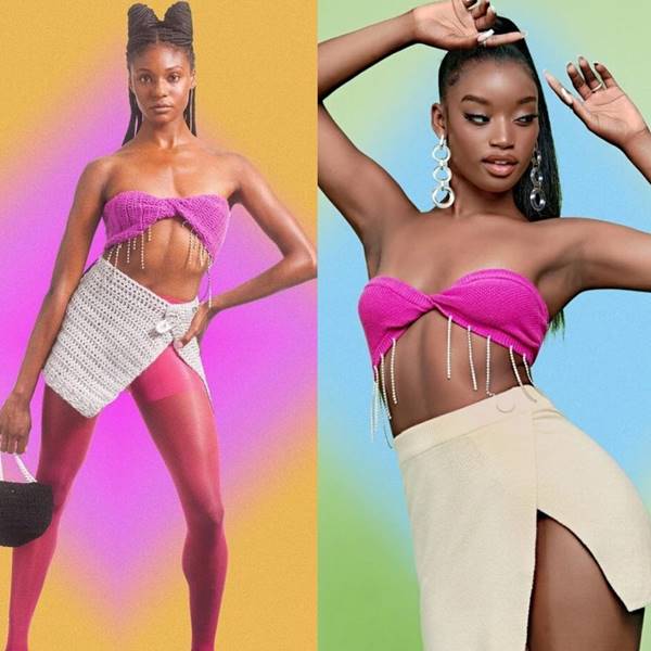 Bailey Prado compara peças autorais com modelos da Shein