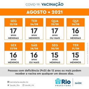 rio de janeiro vacinacao de adolescentes