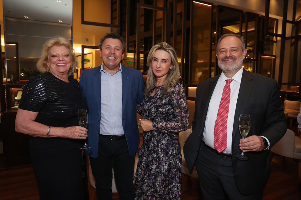 Liana Sabo, Juscelino Pereira, Renata Pereira e Marcello D'Angelo