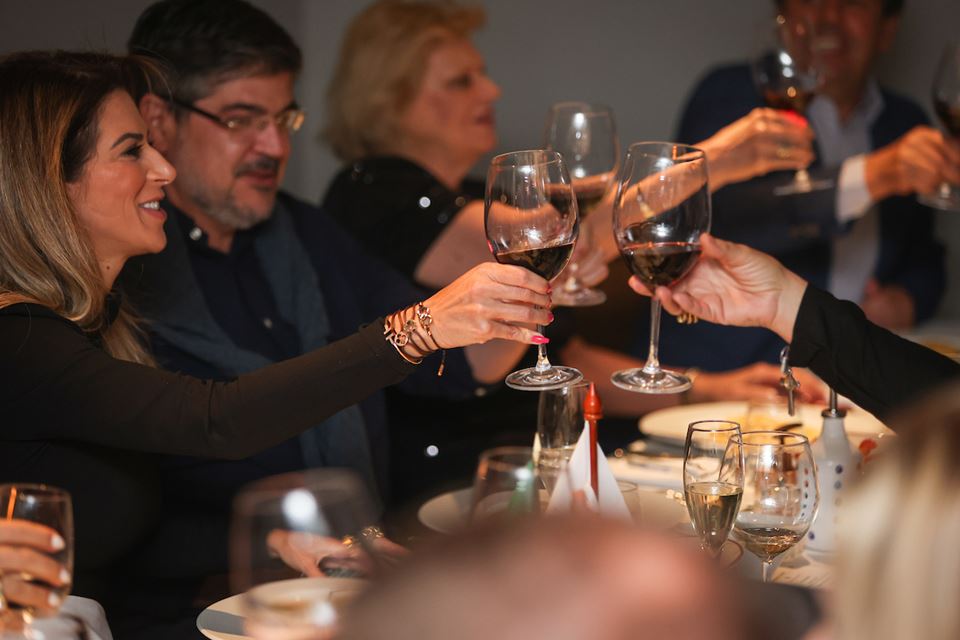 Degustação de vinhos no Restaurante Piselli