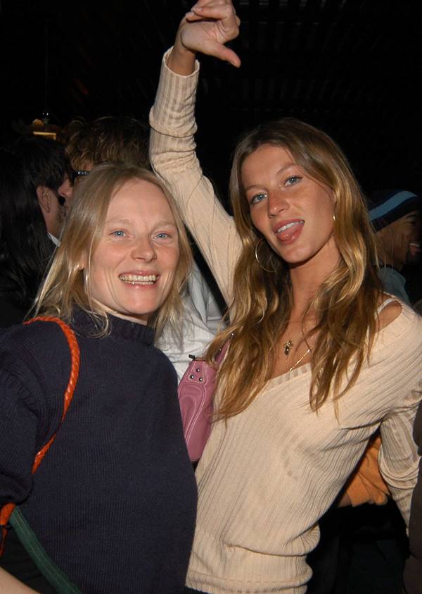 Luella Bartley e Gisele Bündchen