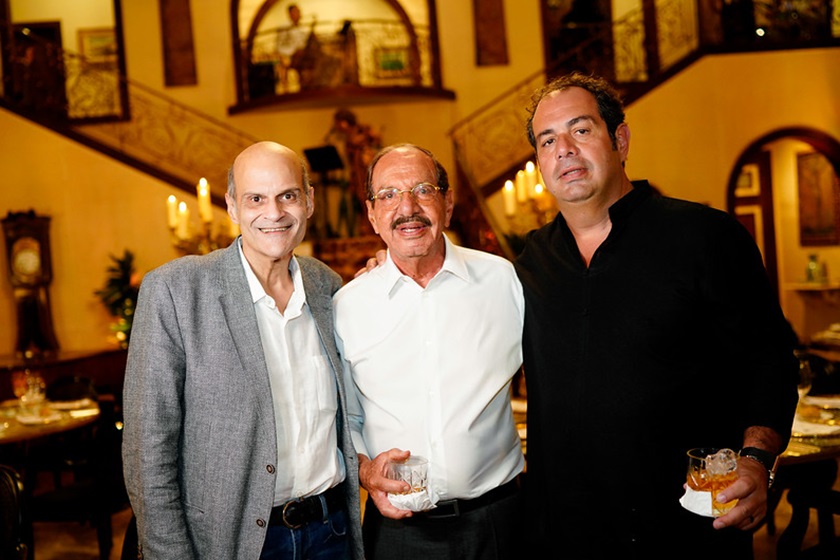 Paco Britto. Gilberto Salomão e Márcio Salomão