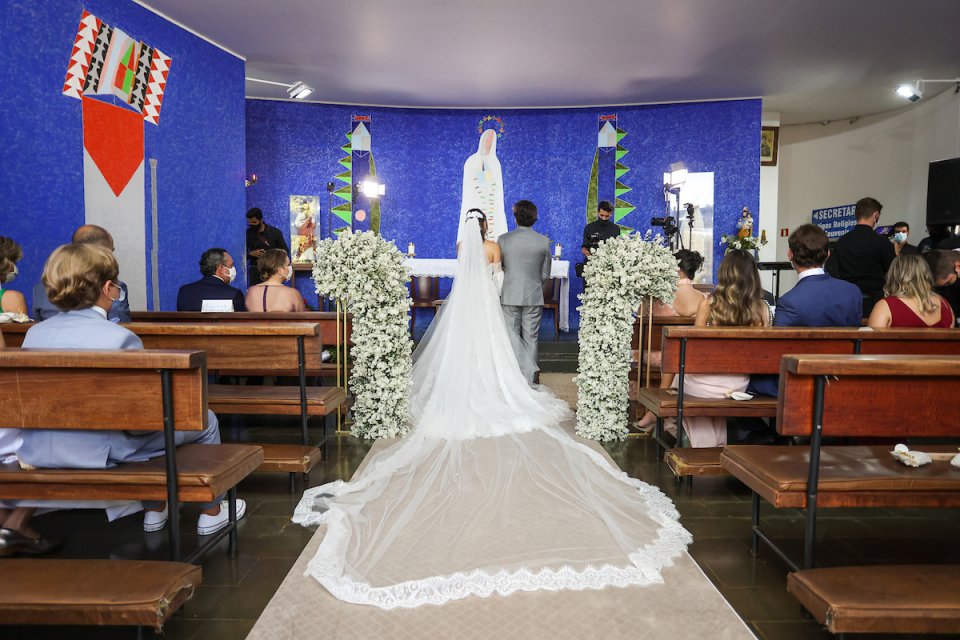 26/08/2021. Brasília-DF. Casamento Beatriz Venâncio e Leonardo Argolo. Fotos: Arthur Menescal/Especial Metrópoles