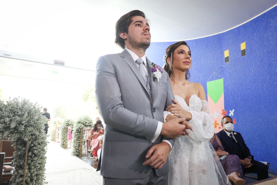 26/08/2021. Brasília-DF. Casamento Beatriz Venâncio e Leonardo Argolo. Fotos: Arthur Menescal/Especial Metrópoles