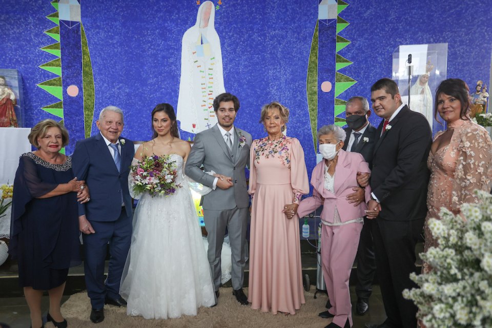 26/08/2021. Brasília-DF. Casamento Beatriz Venâncio e Leonardo Argolo. Fotos: Arthur Menescal/Especial Metrópoles