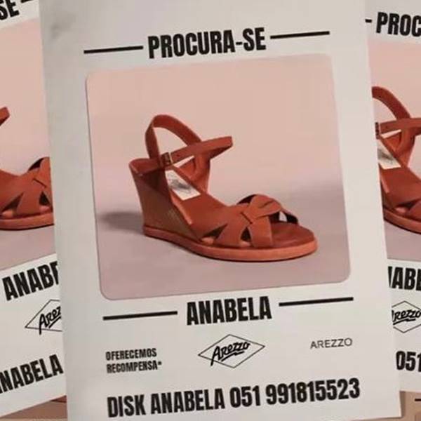 Campanha procura-se anabela