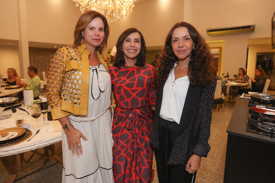 Claudia Salomão, Cleucy Oliveira e Claudia Meireles