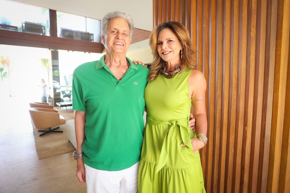 Claudia Salomão e Márcio Ladeira