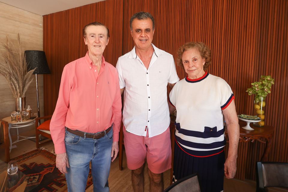 Irani, Carlos e Benedita de Farias