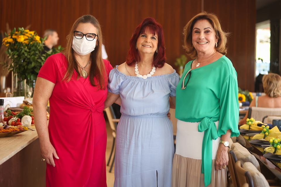 Cecília Fontes, Kúcia Fittipaldi e Denise Barbosa