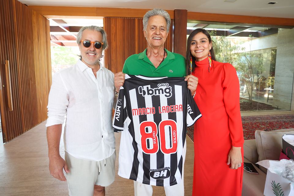 Léo Marques, Márcio Ladeira e Raquel Jones