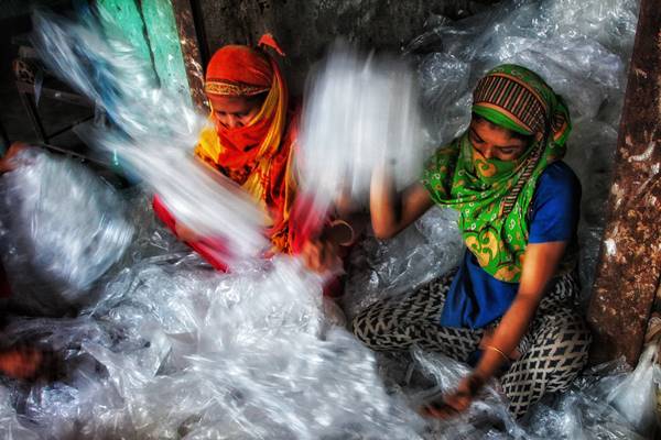 Trabalhadores em Bangladesh