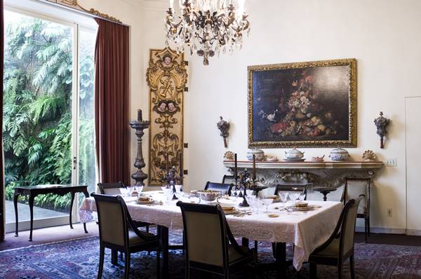 Sala de jantar da Casa Museu Ema Klabin