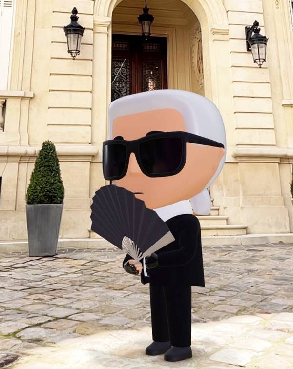 Avatar NFT de Karl Lagerfeld