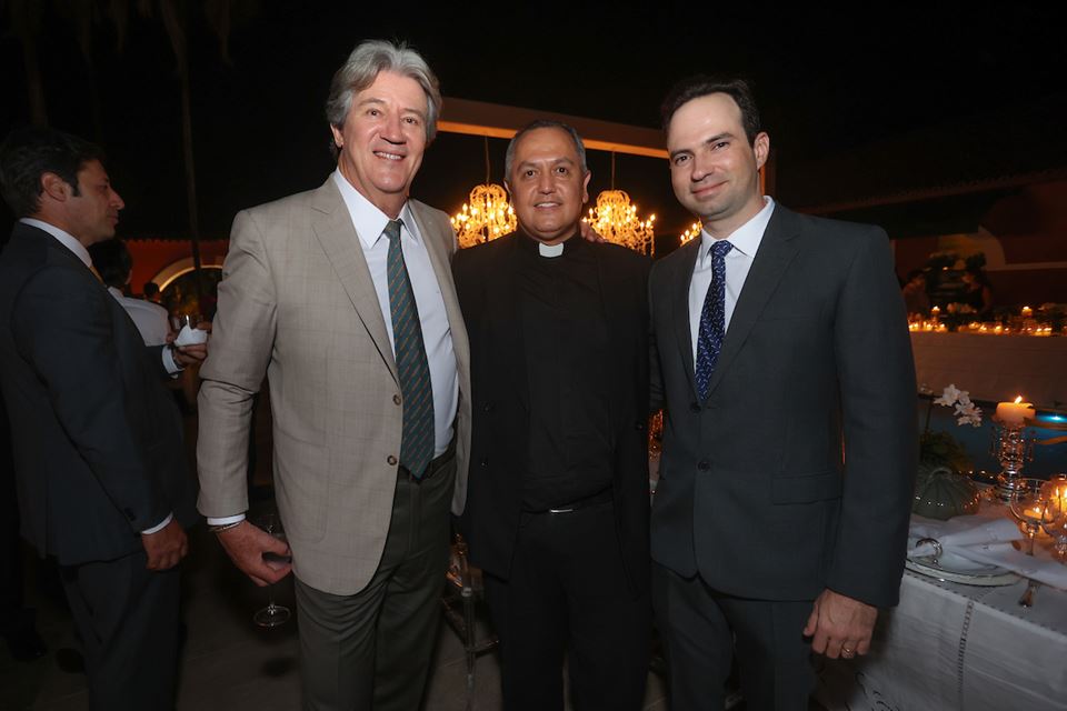 Leo Lynce, Padre Oswaldo Verdin e Philippe Arena