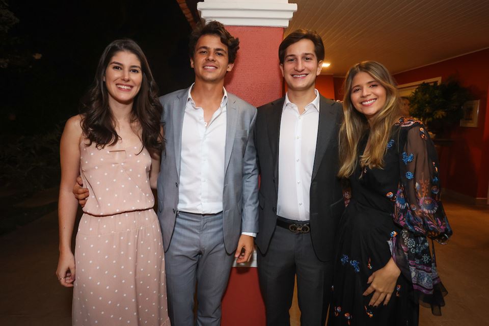 Geovanna Gravia, Rodolffo Araújo, Leonardo Mencarini e Maria Araújo