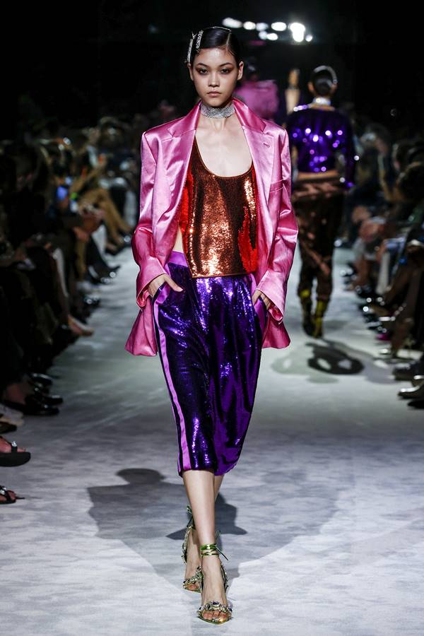 Desfile da Tom Ford de primavera/verão 2022 no NYFW