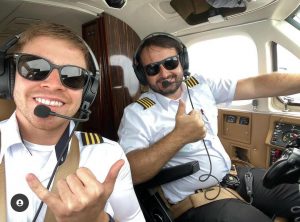 O piloto Celso Elias Carloni e o copiloto Giovani Gulo também morreram